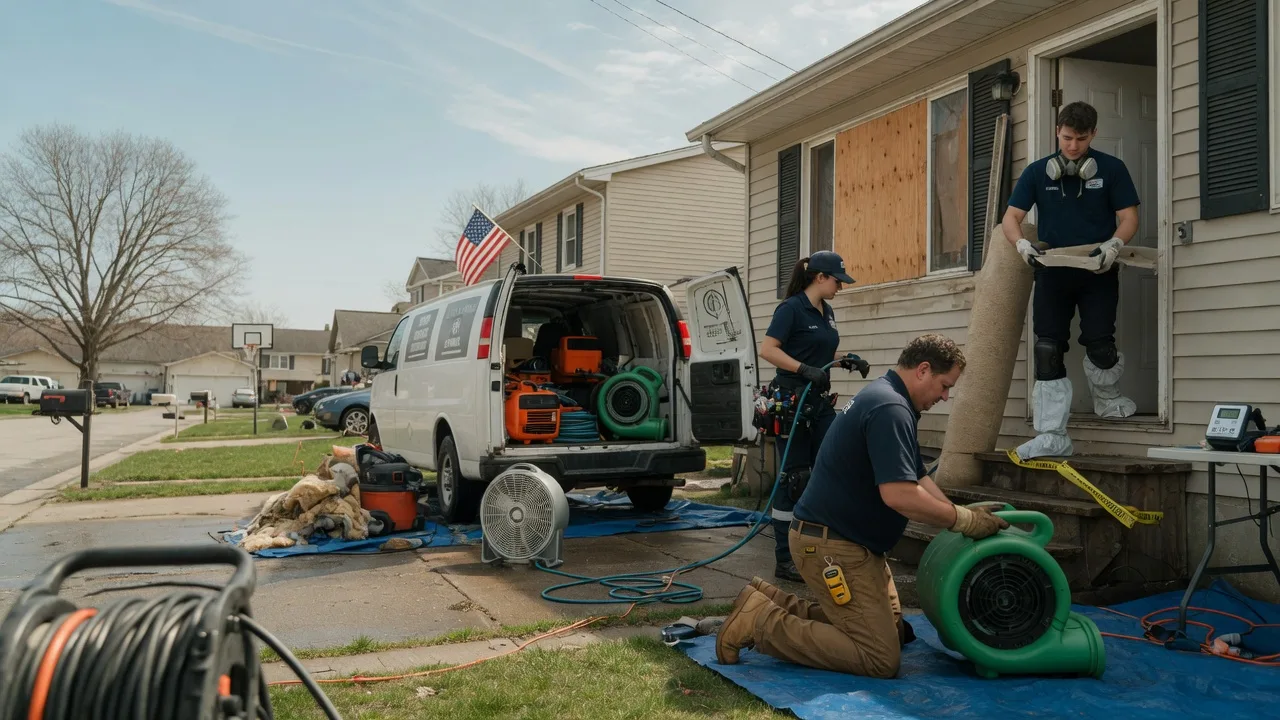 Water Damage Restoration in Blackburn, MO near me